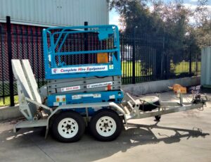 19ft Scissor Lift Trailer