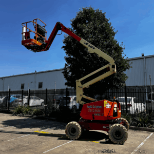 34ft Rough Terrain Diesel Knuckle Boom Lift