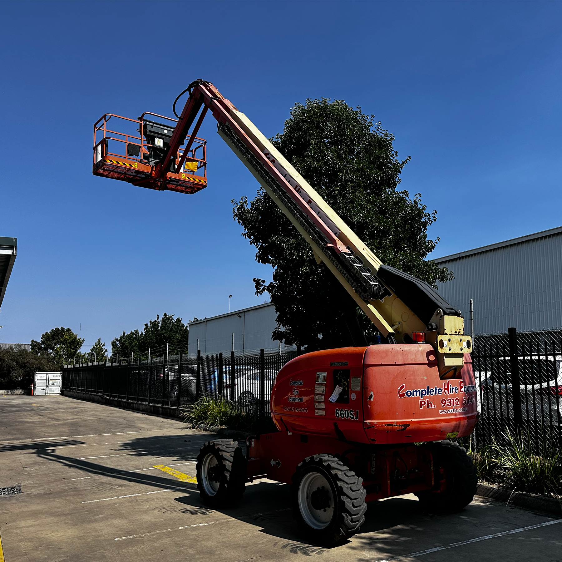 66ft Rough Terrain Diesel Straight Boom Lift - Image 7