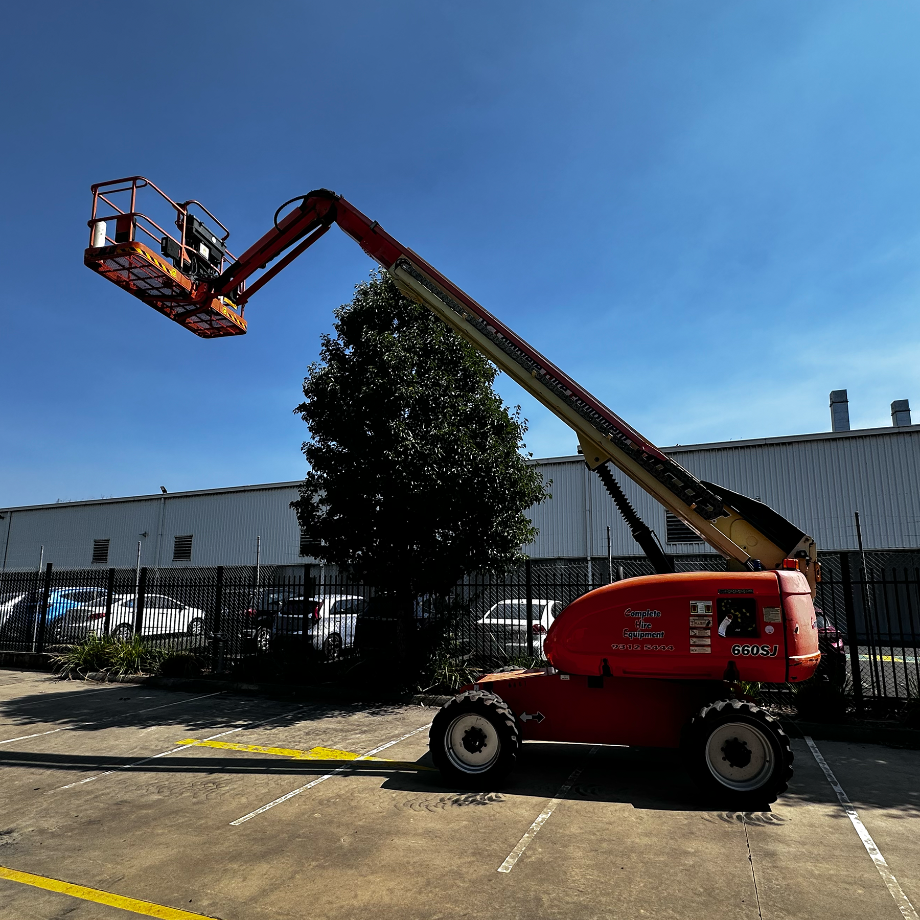 66ft Rough Terrain Diesel Straight Boom Lift - Image 6