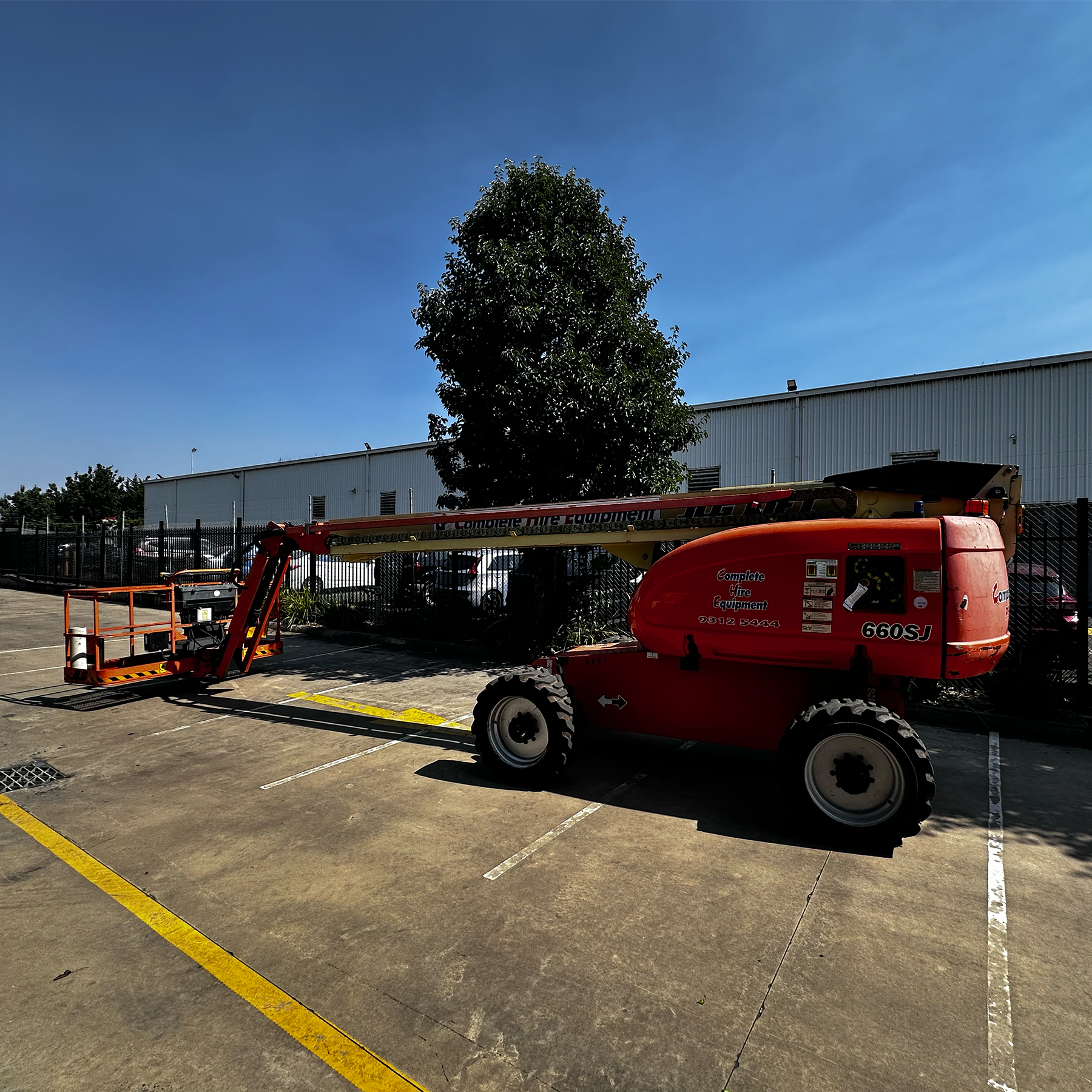 66ft Rough Terrain Diesel Straight Boom Lift - Image 3