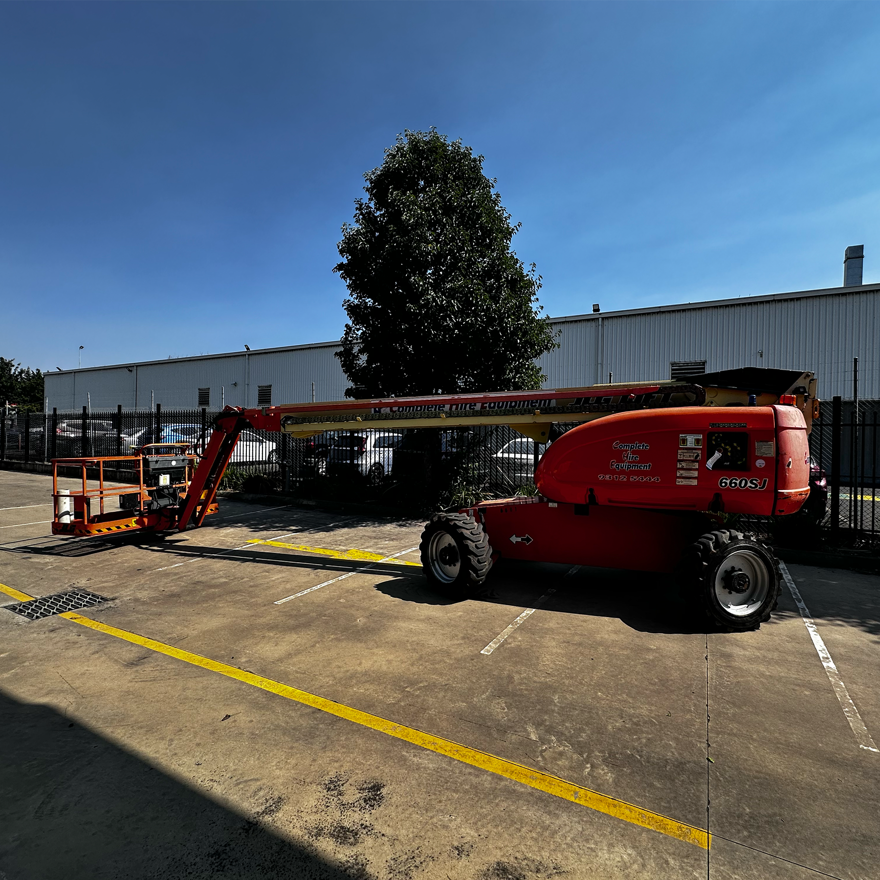 66ft Rough Terrain Diesel Straight Boom Lift - Image 13