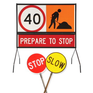 Assorted Road Signs and Stands